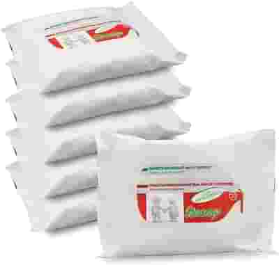SALVIETTINE IGIENIZZANTI MANI/SUPERFICI CON ANTIBATTERICO 20 PEZZI
