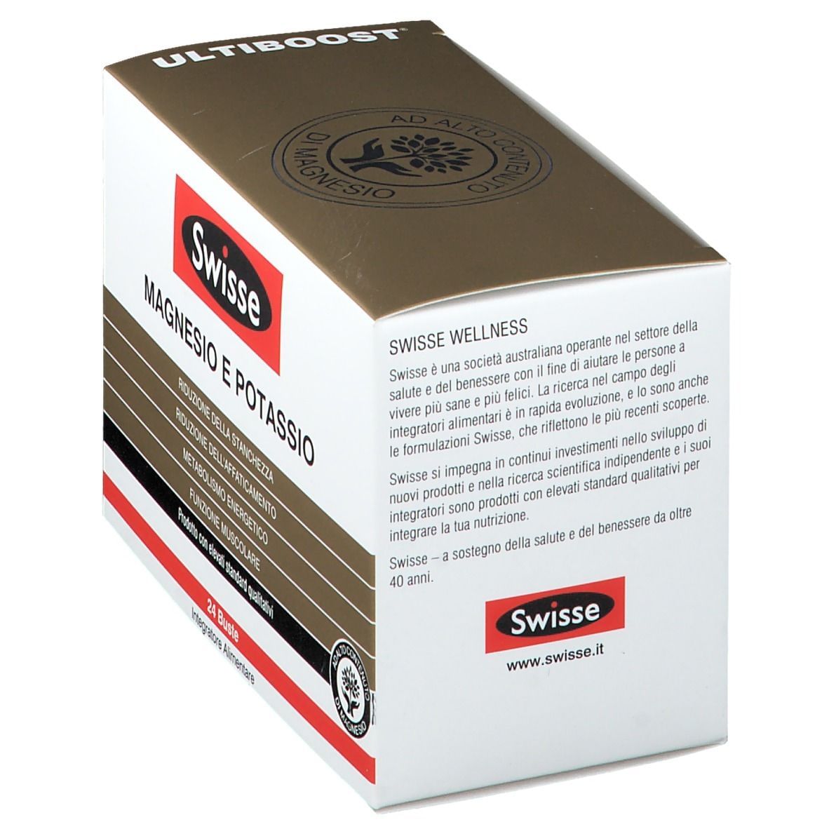 SWISSE MAGNESIO POTASSIO 24 BUSTINE