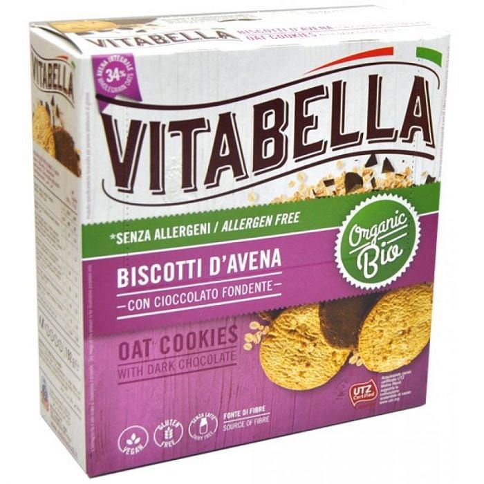 Vitabella Cookies Avena Gocce Cioccolato 192 G