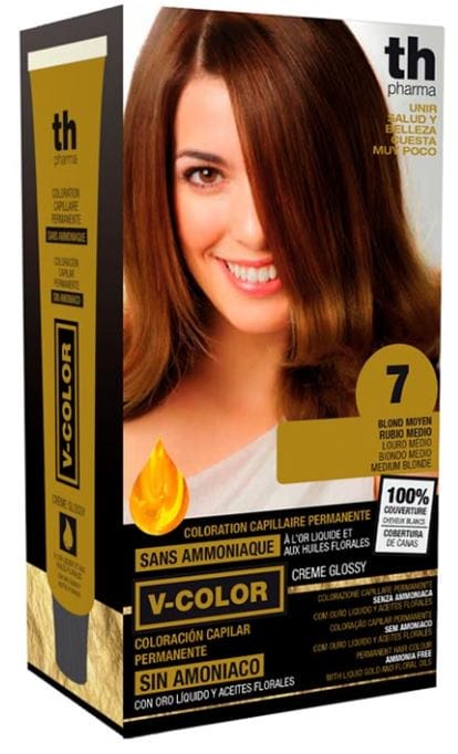 Th Pharma V Color Kit Tintura Senza Ammoniaca N 7