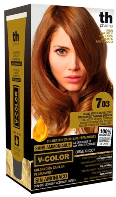 TH PHARMA V COLOR KIT TINTURA SENZA AMMONIACA N 7,03