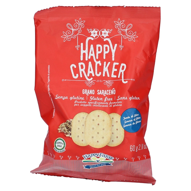 Happy Farm Cracker Grano Saraceno 60 G