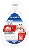 GEL IGIENIZZANTE MANI ALCOLICO 70% PRONTO ALL'USO SANI GEL SANITEC 600 ML USO PROFESSIONALE
