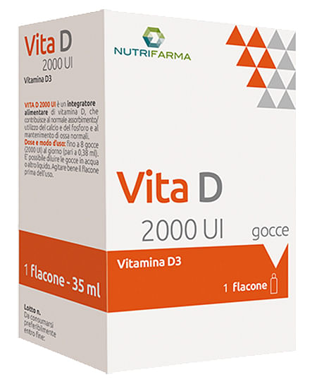 Vita D 2000 Ui Gocce 35 Ml