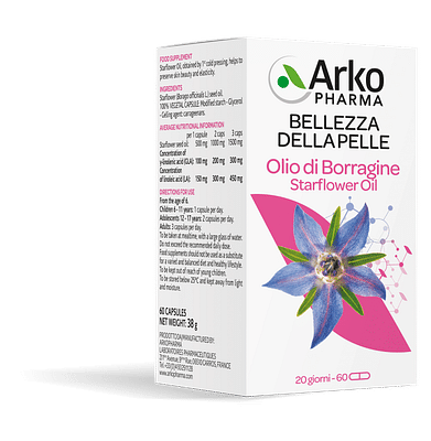 ARKOPHARMA OLIO DI BORRAGINE 60 PERLE