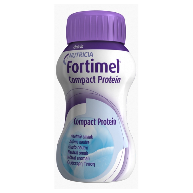 Nutricia Fortimel Compact Protein Gusto Neutro 4 Bottiglie Da 125 Ml