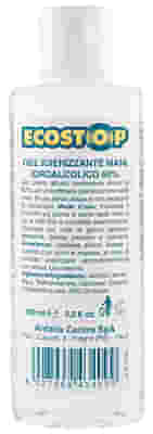 ECOSTOP GEL IGIENIZZANTE MANI IDROALCOLICO 60% 100 ML