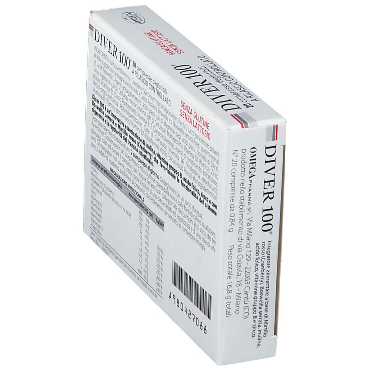 DIVER 100 20 COMPRESSE