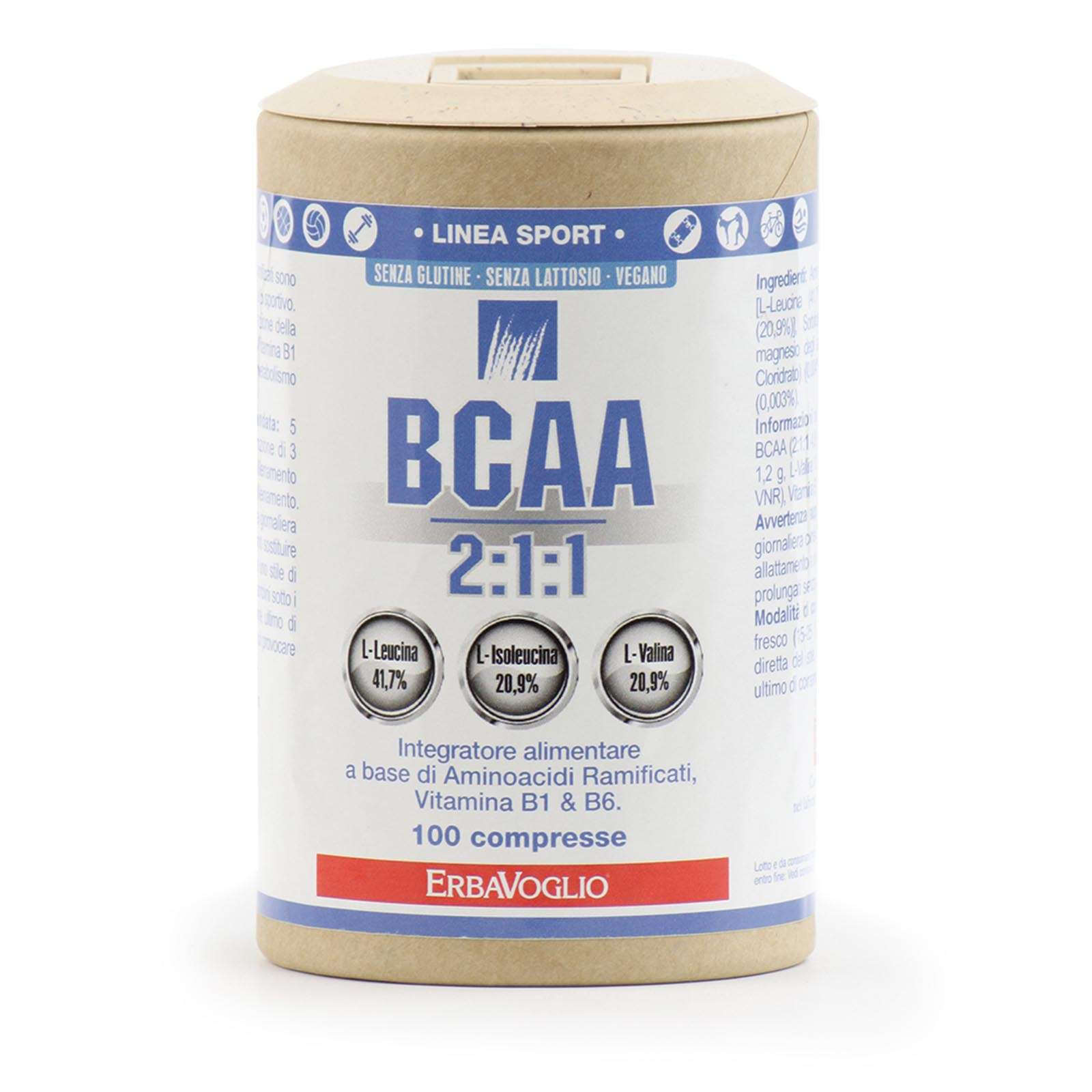Bcaa 2 1 1 100 Compresse