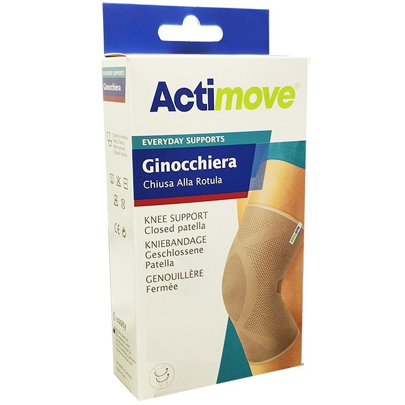 Actimove Everyday Ginocchiera Elastica Chiusa Alla Rotula L