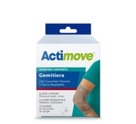 ACTIMOVE EVERYDAY GOMITIERA ELASTICA CON CUSCINETTI PRESSORI E FASCIA REGOLABILE L