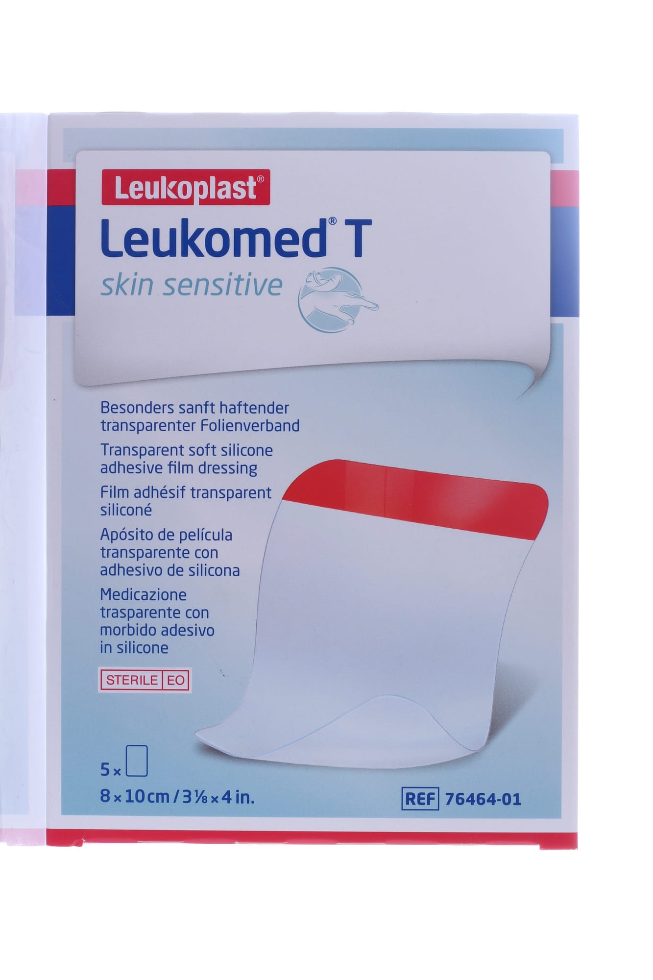 Leukomed T Skin Sensitive Medicazione Post Operatoria Trasparente Con Massa Adesiva In Silicone 8 X10 Cm 5 Pezzi