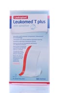 LEUKOMED T PLUS SKIN SENSITIVE MEDICAZIONE POST-OPERATORIA TRASPARENTE IMPERMEABILE CON MASSA ADESIVA AL SILICONE 8X15CM 5 PEZZI