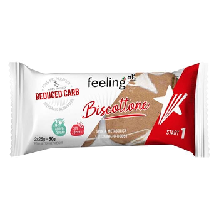 Feeling Ok Biscottone Vaniglia Limone 50 G