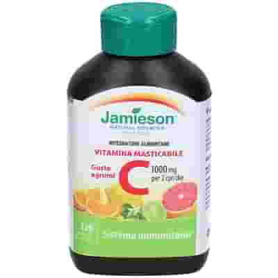 JAMIESON VITAMINA C 1000 MASTICABILE AGRUMI 120 COMPRESSE