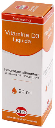 Vitamina D Liquida 20 Ml 10000 Ui/Ml