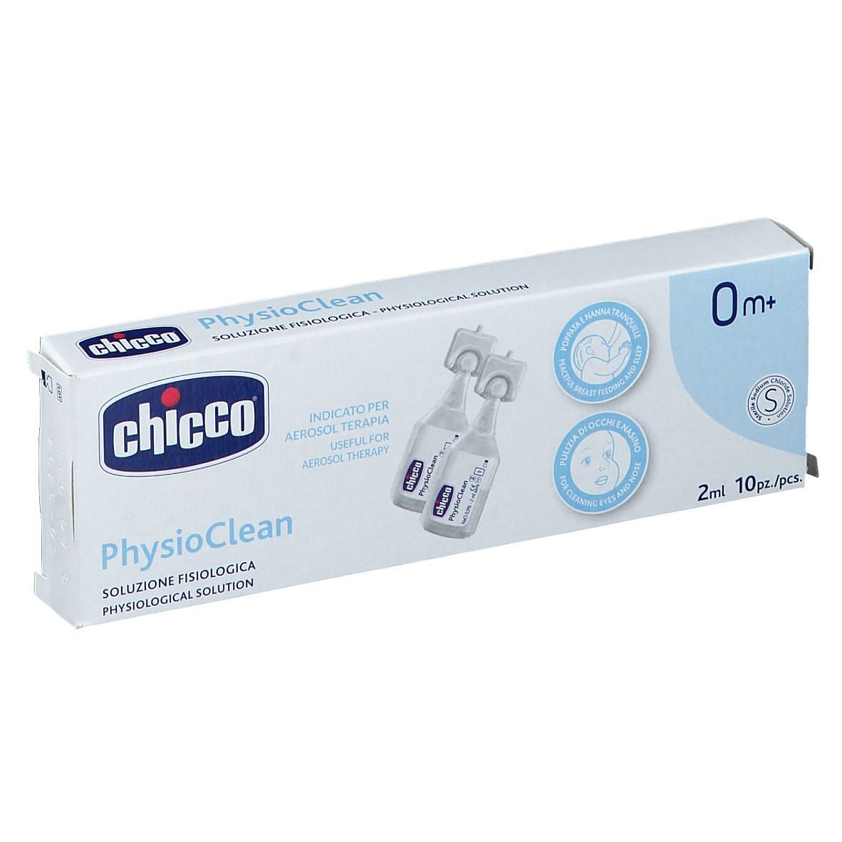 Chicco Soluzione Physioclean 2 Ml 10 Pezzi