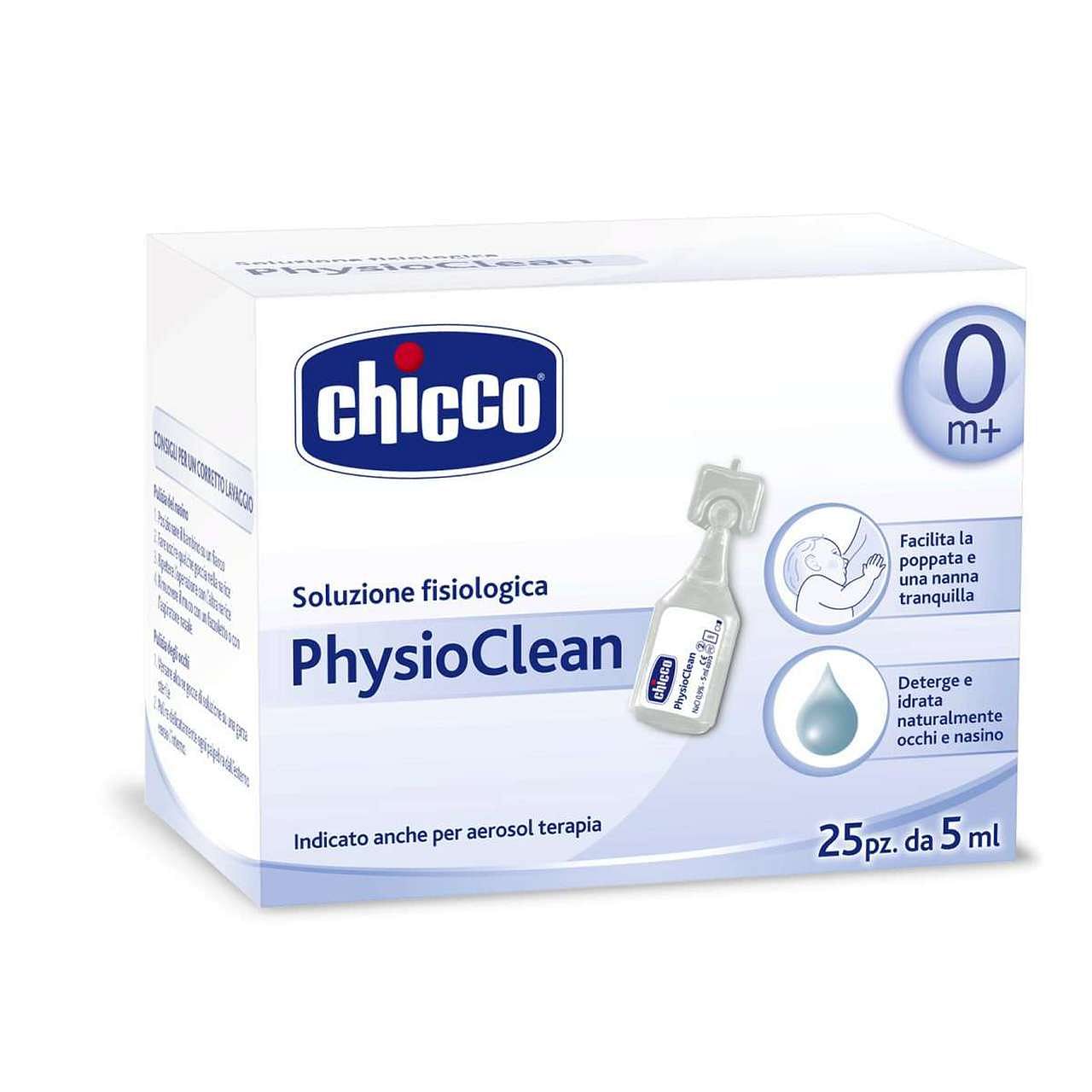 Chicco Soluzione Physioclean 5 Ml 25 Pezzi