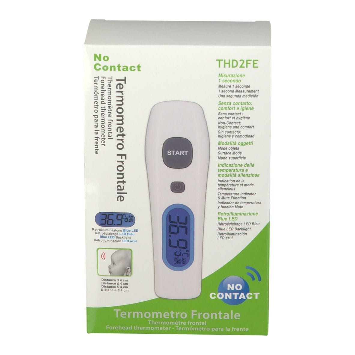 TERMOMETRO INFRAROSSI DISTANZA RADIANT