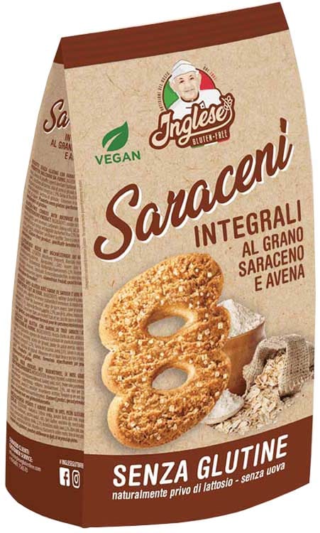 INGLESE BISCOTTI INTEGRALI GRANO SARACENO PROMO FORMATO SCORTA 900 G