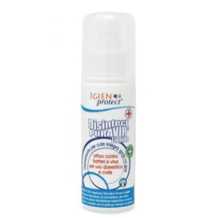 IGIEN PROTECT DISINFECT PURAVIR LIQUIDO DISINFETTANTE SPRAY 100 ML