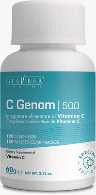 C-GENOM 500 GLAUBER 120 COMPRESSE