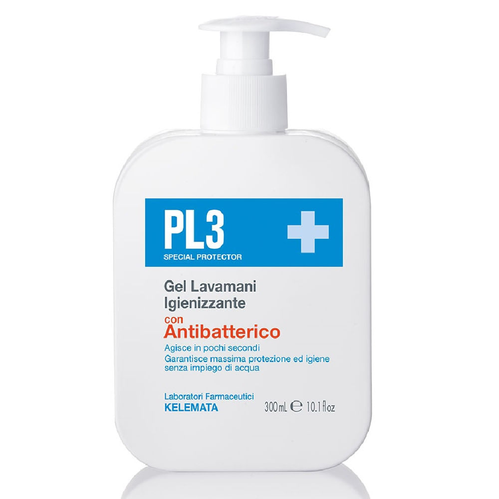 PL3 GEL LAVAMANI IGIENIZZANTE CON ANTIBATTERICO 300 ML