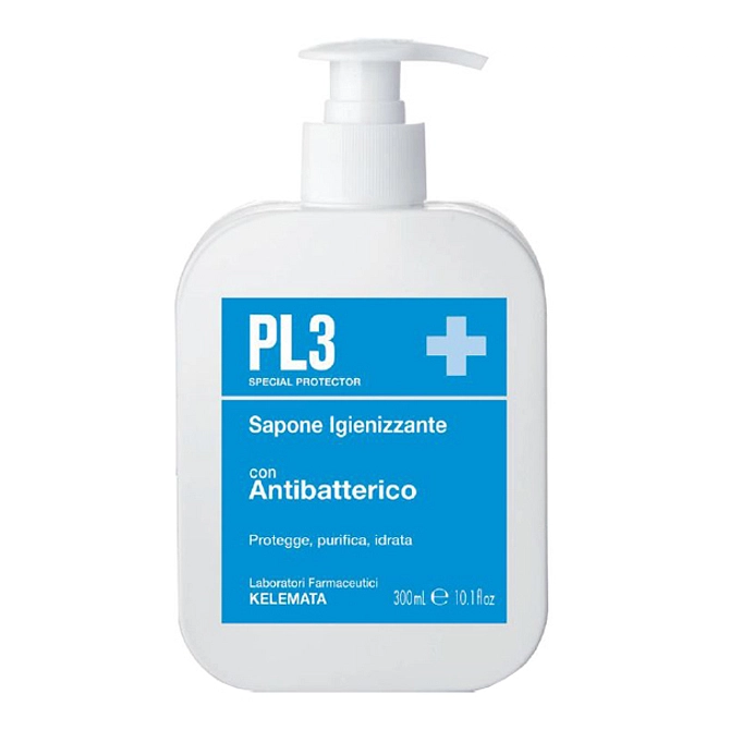 Pl3 Sapone Igienizzante Con Antibatterico 300 Ml