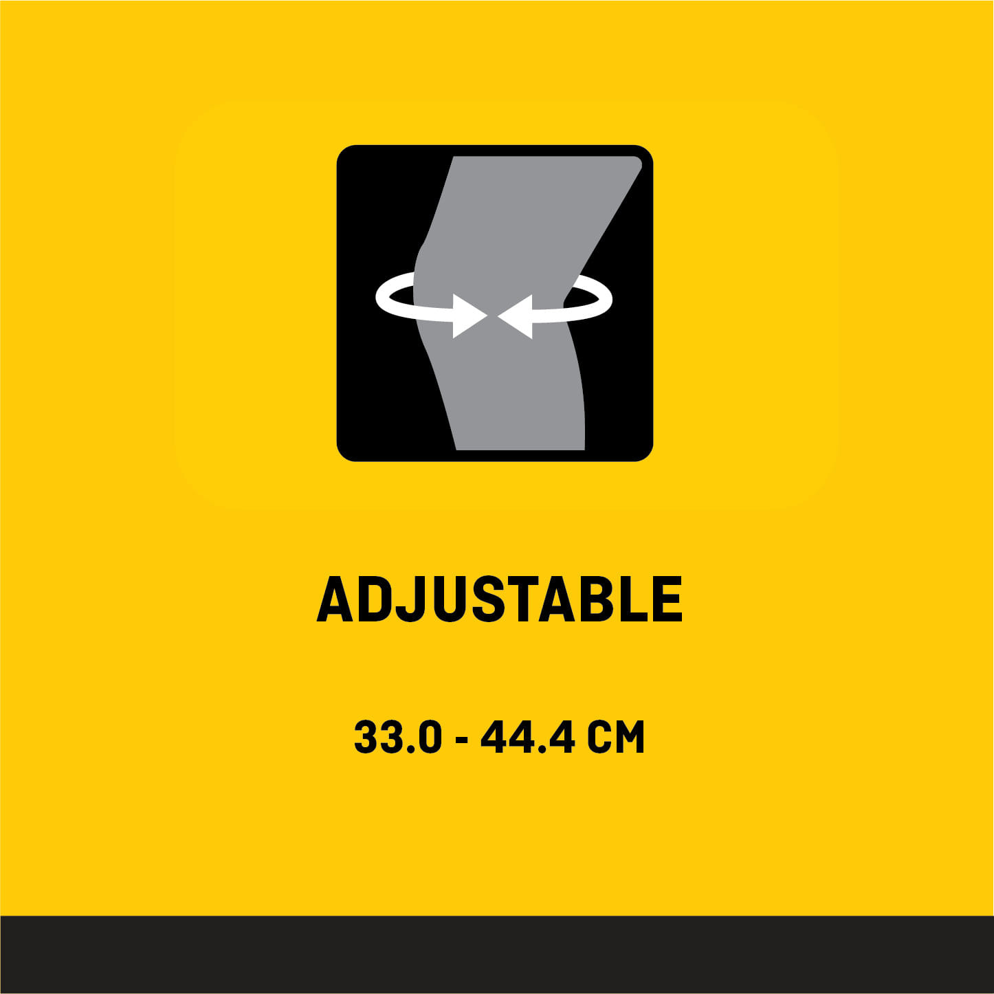 STABILIZZATORE REGOLABILE PER GINOCCHIO FUTURO SPORT