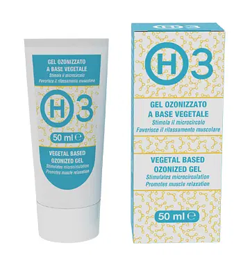 H3 GEL OZONIZZATO A BASE VEGETALE 50 ML H3 GEL OZONIZZATO A BASE VEGETALE 50 ML