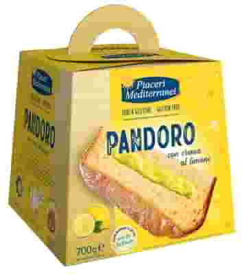 PIACERI MEDITERRANEI PANDORO CREMA AL LIMONE 700 G PIACERI MEDITERRANEI PANDORO CREMA AL LIMONE 700 G