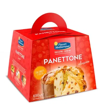 PIACERI MEDITERRANEI PANETTONE 650 G PIACERI MEDITERRANEI PANETTONE 650 G