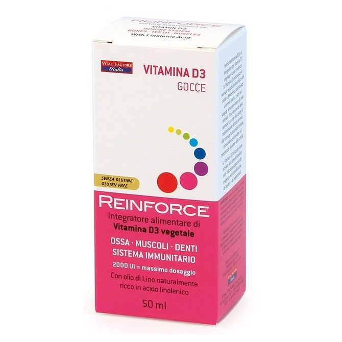 Reinforce Vitamina D3 Gocce 50 Ml