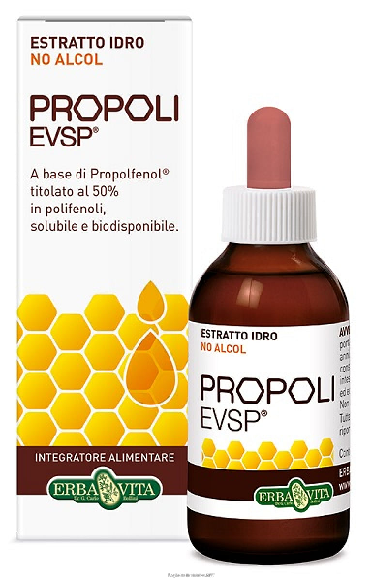 Propoli Evsp Estratto Idro No Alcol 30 Ml