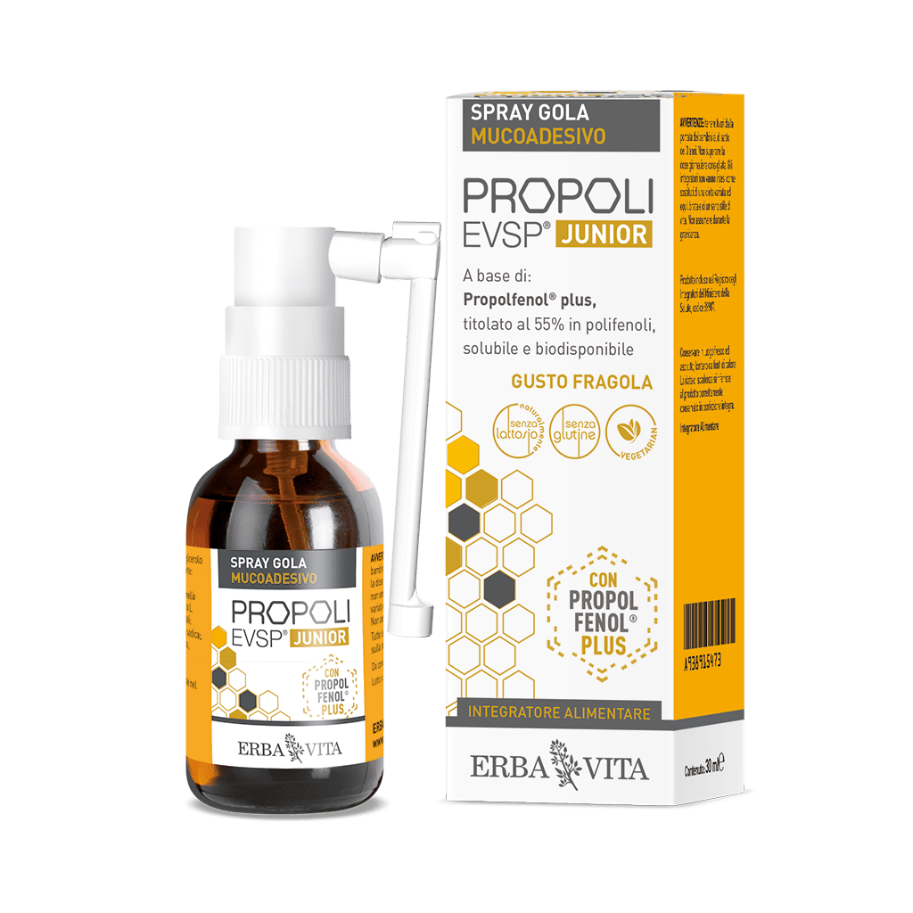 PROPOLI EVSP SPRAY GOLA JUNIOR GUSTO FRAGOLA 20 ML