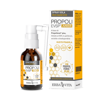 PROPOLI EVSP SPRAY GOLA JUNIOR GUSTO FRAGOLA 20 ML