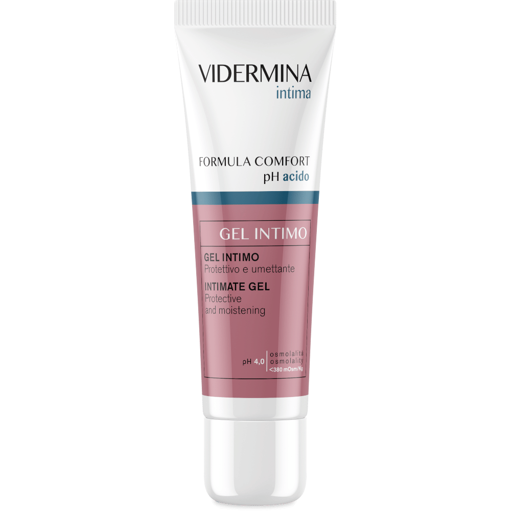 VIDERMINA INTIMA FORMULA COMFORT PH ACIDO GEL INTIMO PROTETTIVO E UMETTANTE NUOVA FORMULA 30 ML
