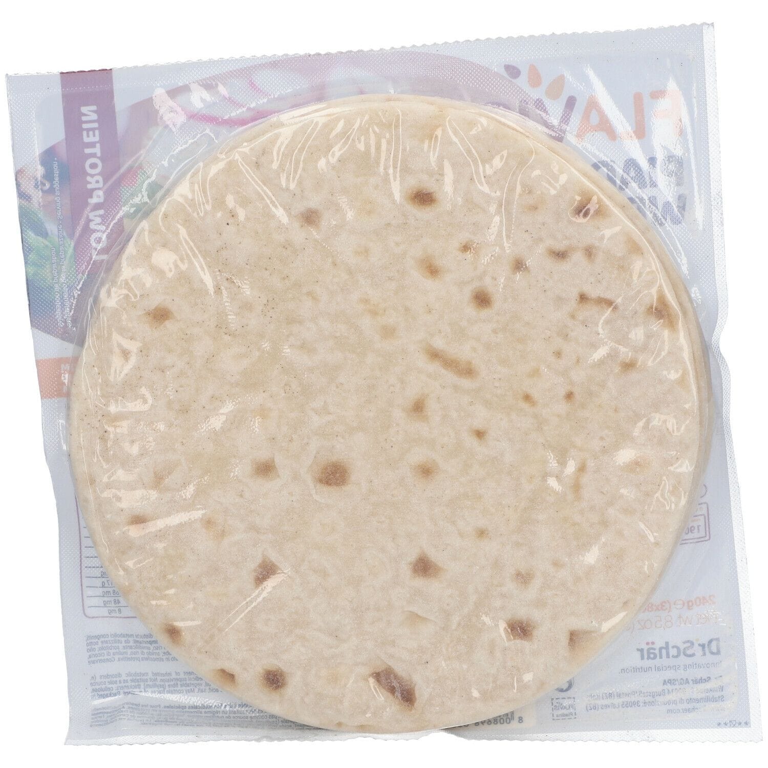 FLAVIS PIADINA WRAP APROTEICA 3 PEZZI DA 80 G