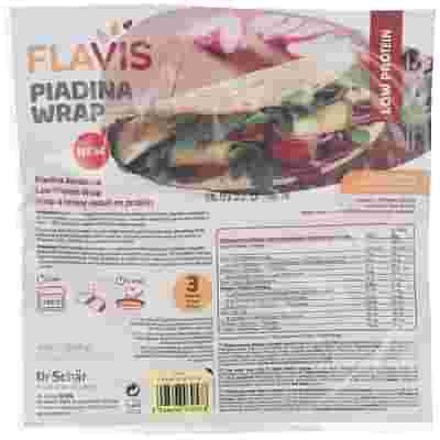 FLAVIS PIADINA WRAP APROTEICA 3 PEZZI DA 80 G