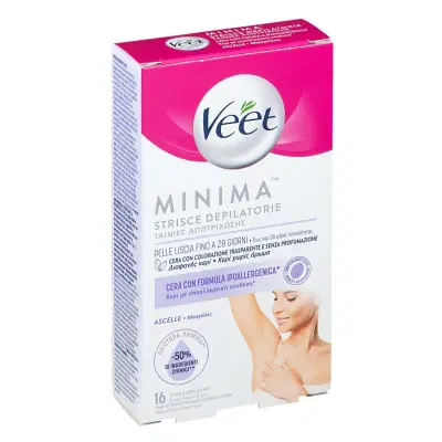 VEET STRISCE ASCELLE IPOALLERGENICHE 16 PEZZI VEET STRISCE ASCELLE IPOALLERGENICHE 16 PEZZI
