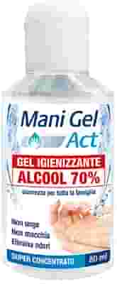 MANI GEL ACT GEL IGIENIZZANTE ALCOOL 70% 80 ML