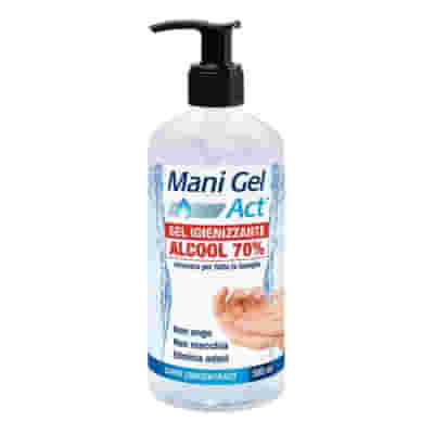 MANI GEL ACT GEL IGIENIZZANTE ALCOOL 70% 500 ML