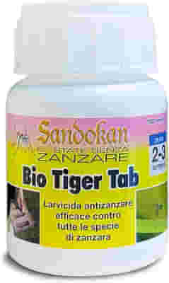 SANDOKAN LARVICIDA 100 COMPRESSE EFFERVESCENTI