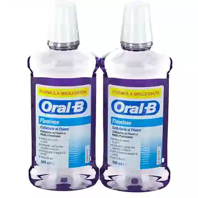 ORALB FLUORINSE COLLUTORIO ANTI CARIE 2 X 500 ML