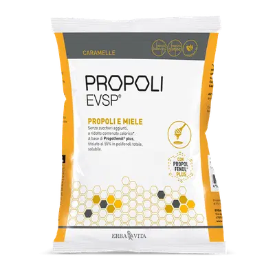 PROPOLI EVSP CARAMELLE PROPOLI MIELE 65 G PROPOLI EVSP CARAMELLE PROPOLI MIELE 65 G