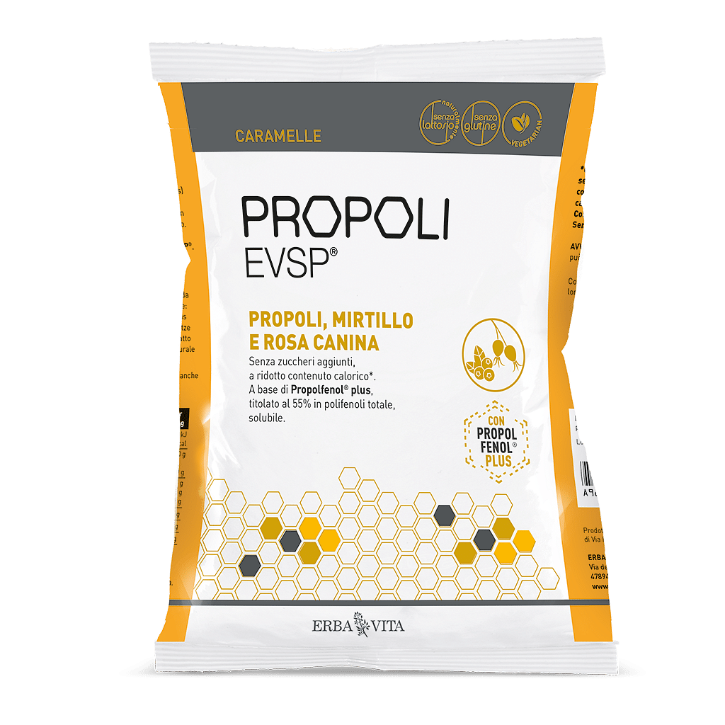 Propoli Evsp Caramelle Propoli Mirtillo Rosa Canina 65 G