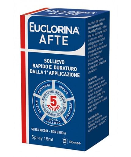 Euclorina Afte Spray 15 Ml