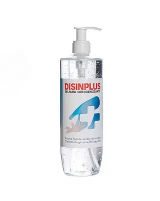 DISINPLUS GEL IGIENIZZANTE MANI 500 ML DISINPLUS GEL IGIENIZZANTE MANI 500 ML