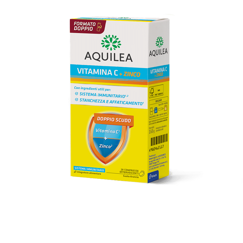 Aquilea Vitamina C 14 Compresse Effervescenti Bipack