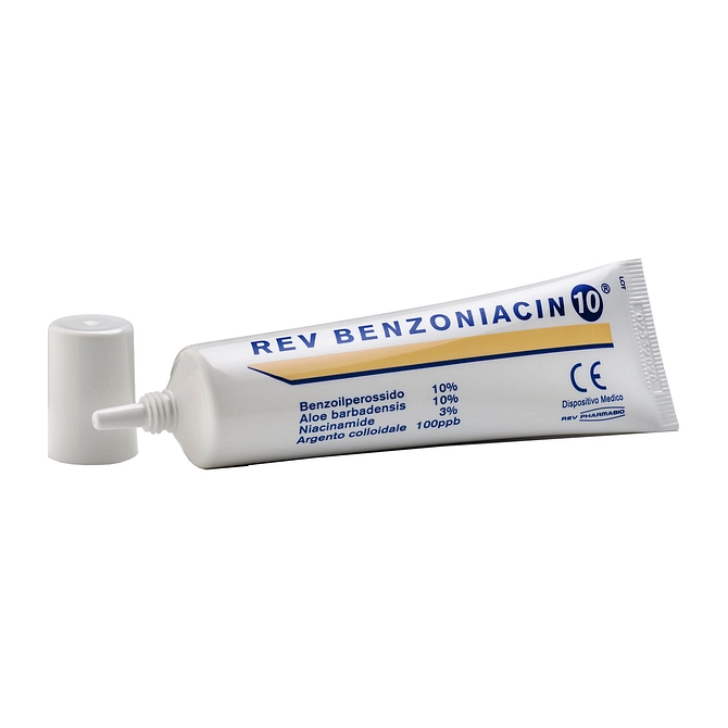 Rev Benzoniacin 10 Crema 30 Ml